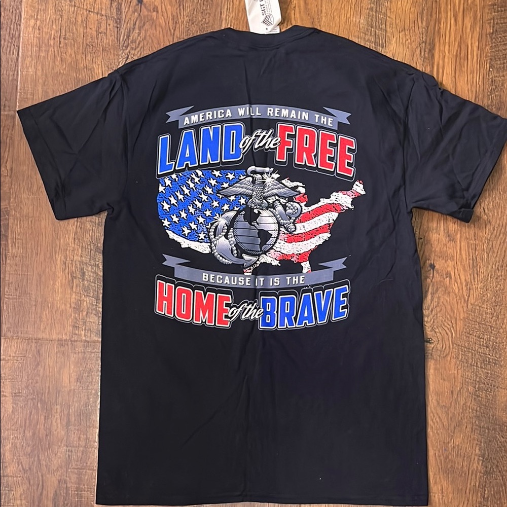 NWT Patriotic USMC Marines Independence Day 2016
